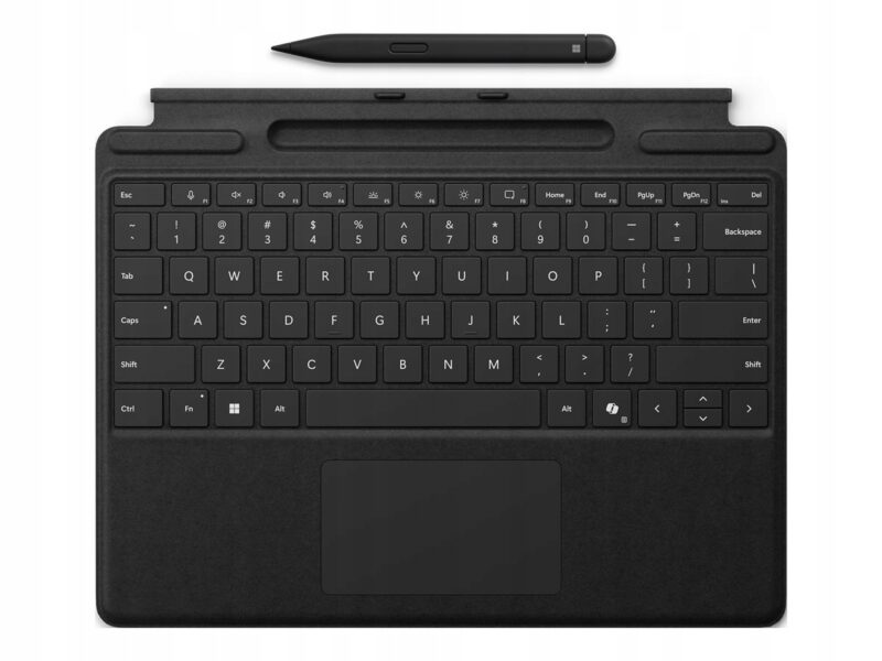 Oryginalna klawiatura Microsoft Surface Pro 8/9/10/11/X +Pen+copilot czarna
